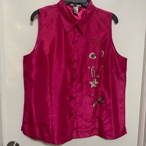 A Wild THYME size 16 Sleeveless Blouse